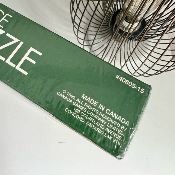 1000 piece Jigsaw Puzzle 90’s STILL SEALED Italian Countryside, Made in Canada - Picture 5 of 7